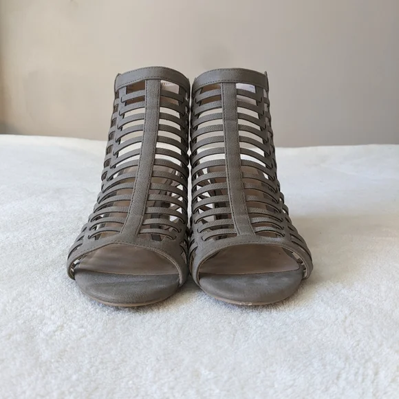 Call It Spring Open-Toe Boots - Picture 6 of 10